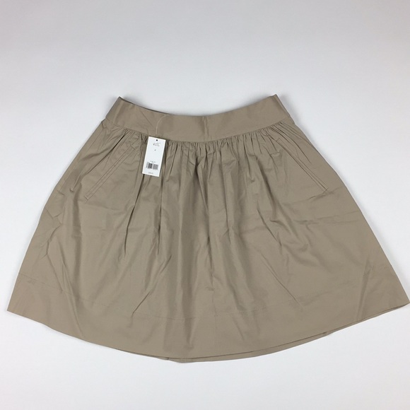 BANANA REPUBLIC Khaki Full Pockets Skirt - Picture 1 of 4